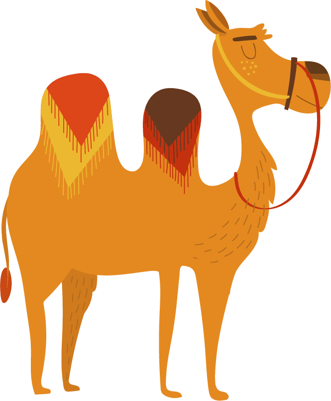 ラクダのイラスト