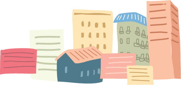 街並みイラスト
