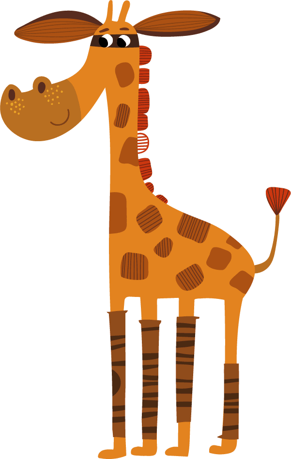 キリンのイラスト