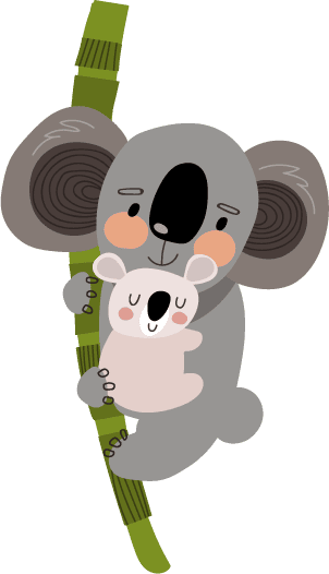 コアラのイラスト